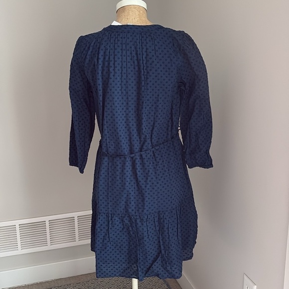 LOFT Henley Flounce Shirtdress Size Small NEW! - Picture 5 of 8